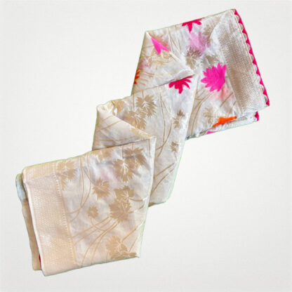 Pure khaddi silk kashmiri weaving saree - Image 3